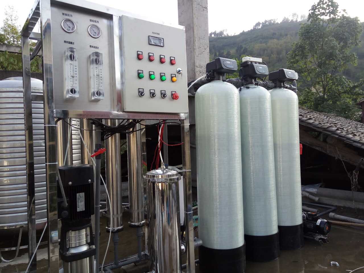 贵州啤酒饮料生产用纯净水设备